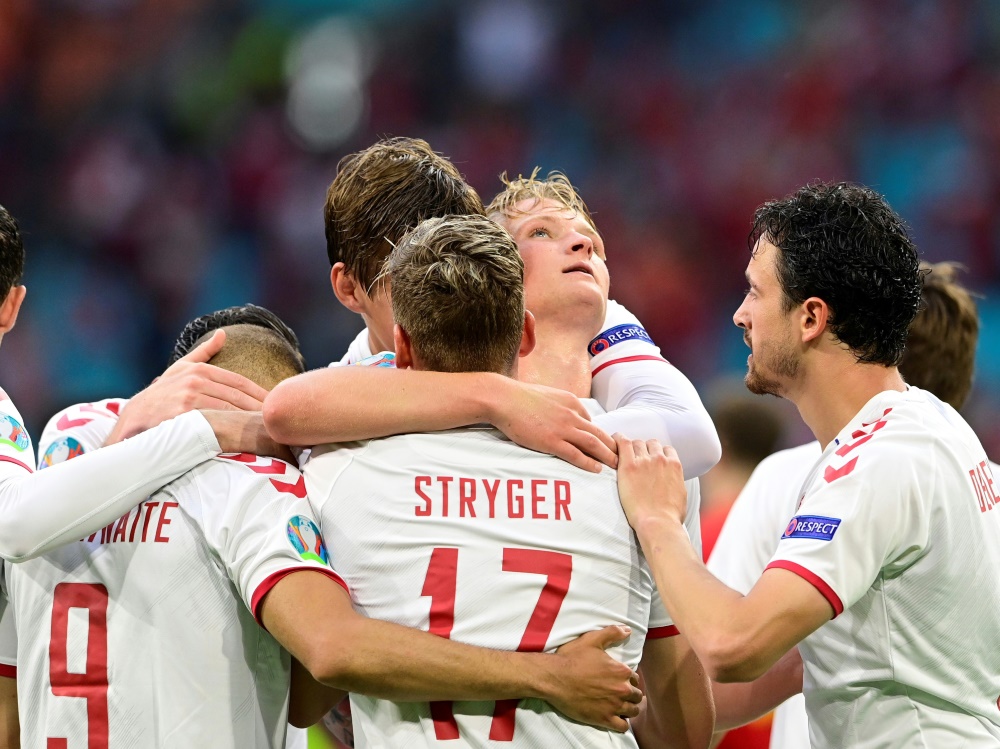 Dänemark schlägt Wales souverän mit 4:0 (Foto: SID)