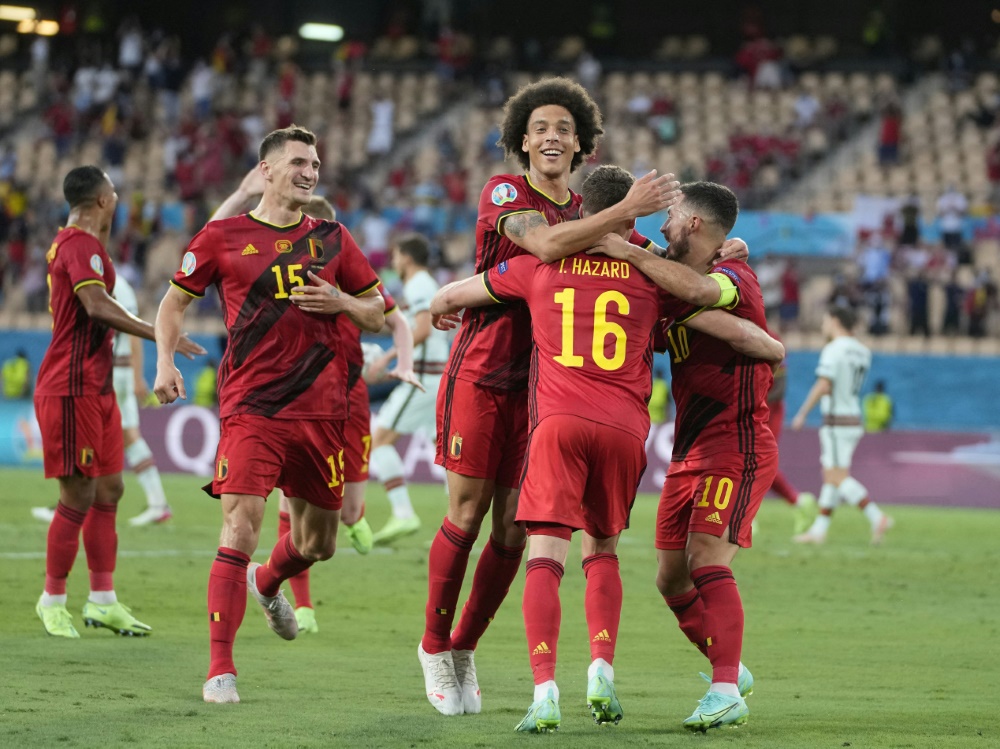 Belgiens Viertelfinale gegen Italien läuft im ZDF (Foto: SID)