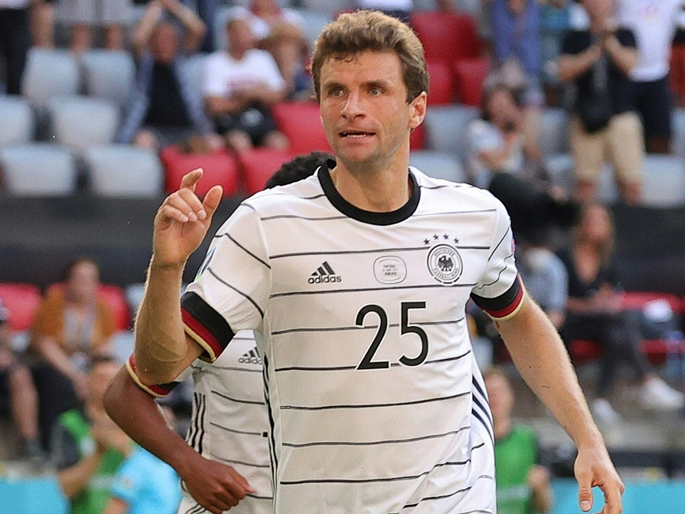 Thomas Müller steht gegen England in der Startelf (Foto: SID)