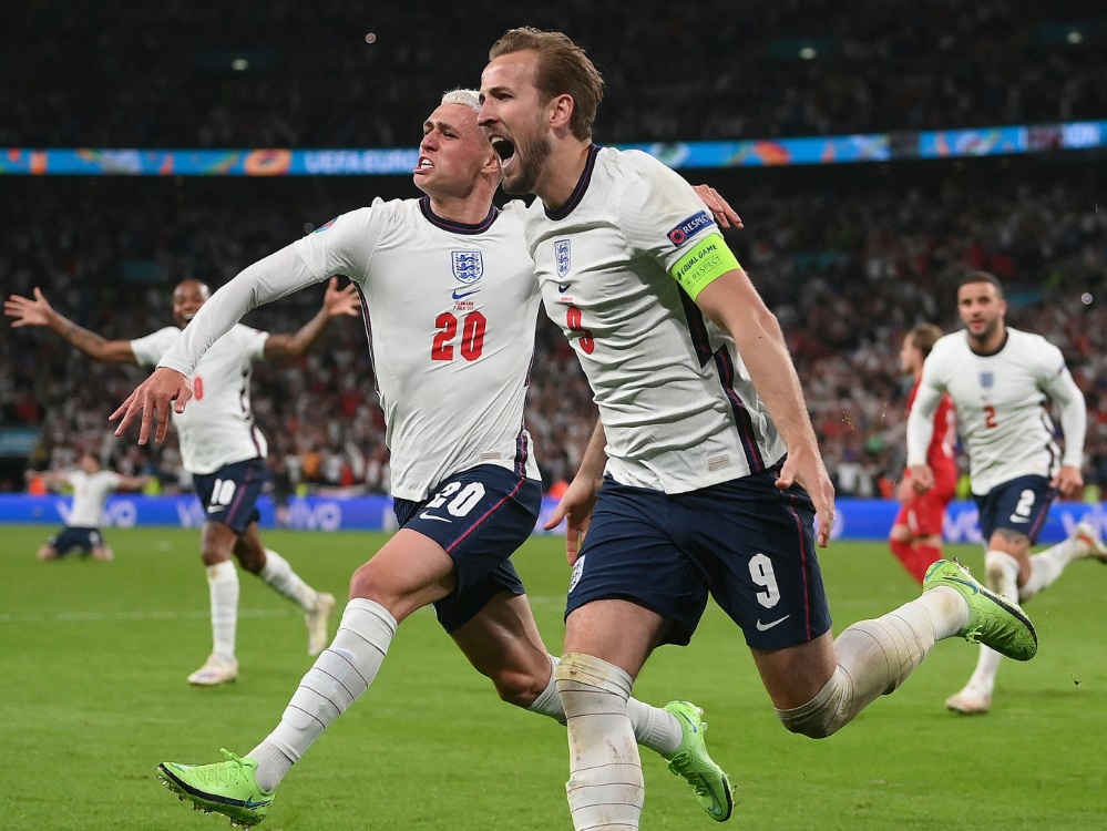 England steht im Finale der Fußball-EM (Foto: SID)