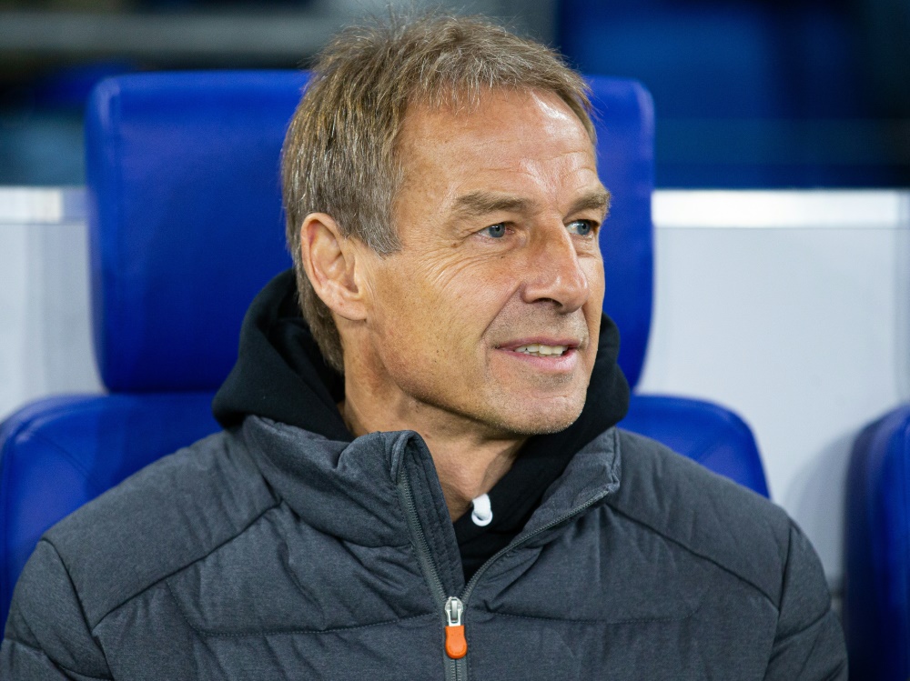 Jürgen Klinsmann vertraut Bundestrainer Hansi Flick (Foto: SID)