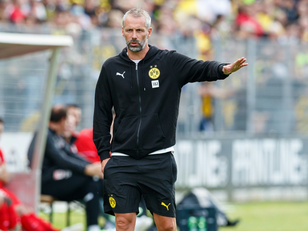 Borussia Dortmund siegt im ersten Spiel unter Marco Rose (Foto: SID)
