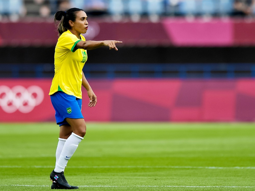 Marta und Brasilien unterliegen Kanada (Foto: SID)