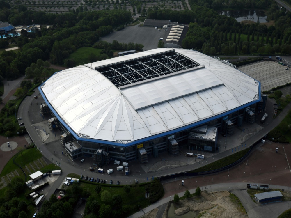 Die Veltins Arena (Foto: SID)