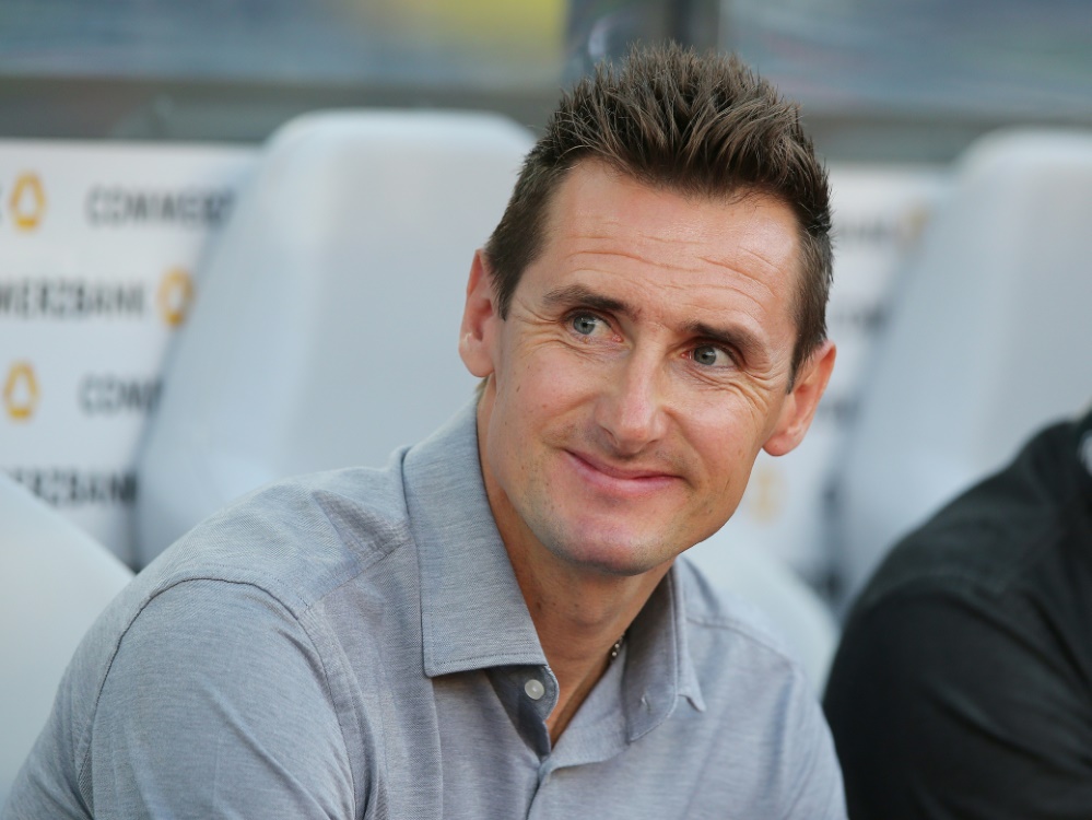 Miroslav Klose möchte künftig als Cheftrainer arbeiten (Foto: SID)