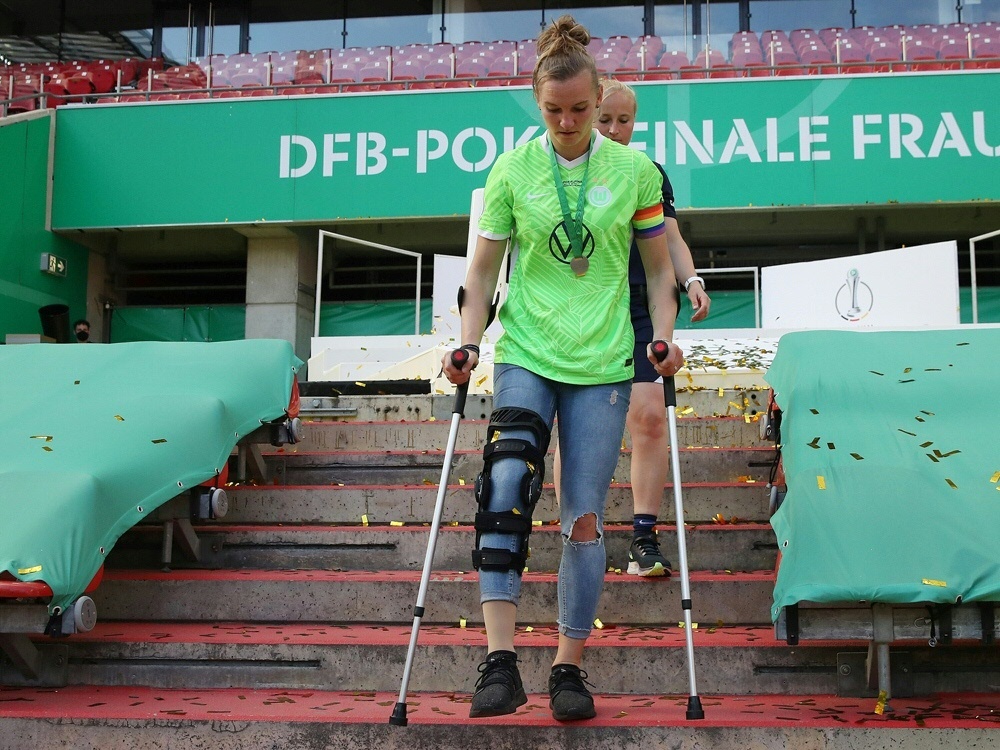 Alexandra Popp fehlt dem VfL Wolfsburg seit April (Foto: SID)