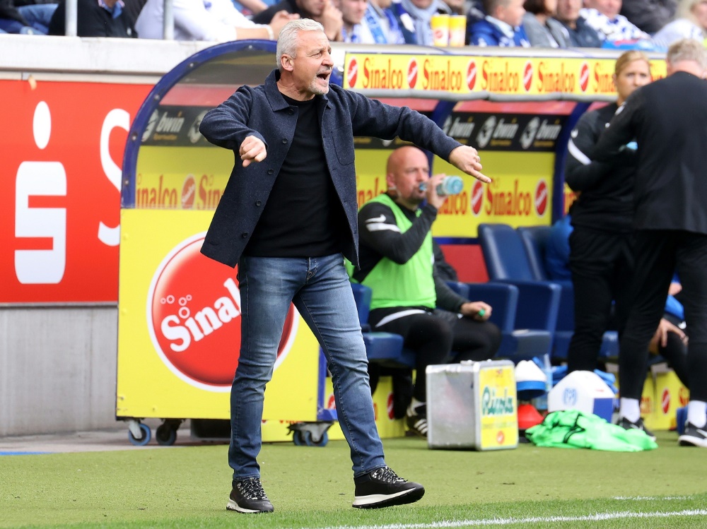 Pavel Dotchev wurde in Duisburg als Trainer entlassen (Foto: SID)