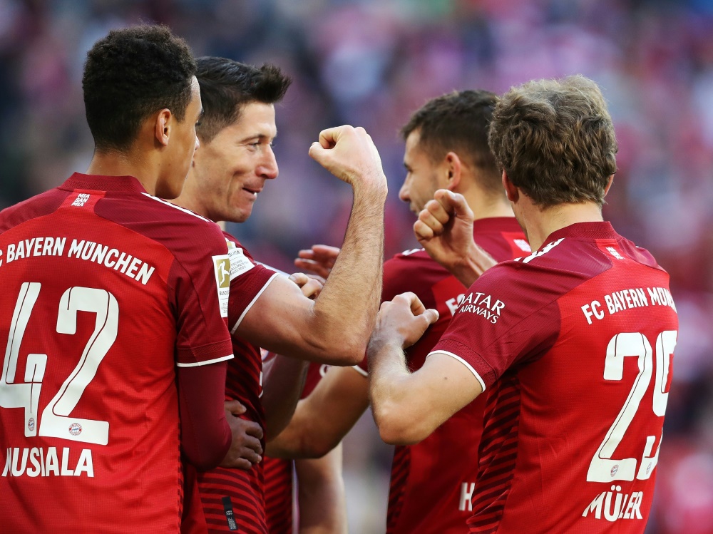 Bayern lässt sich auch nicht von Hoffenheim aufhalten (Foto: SID)