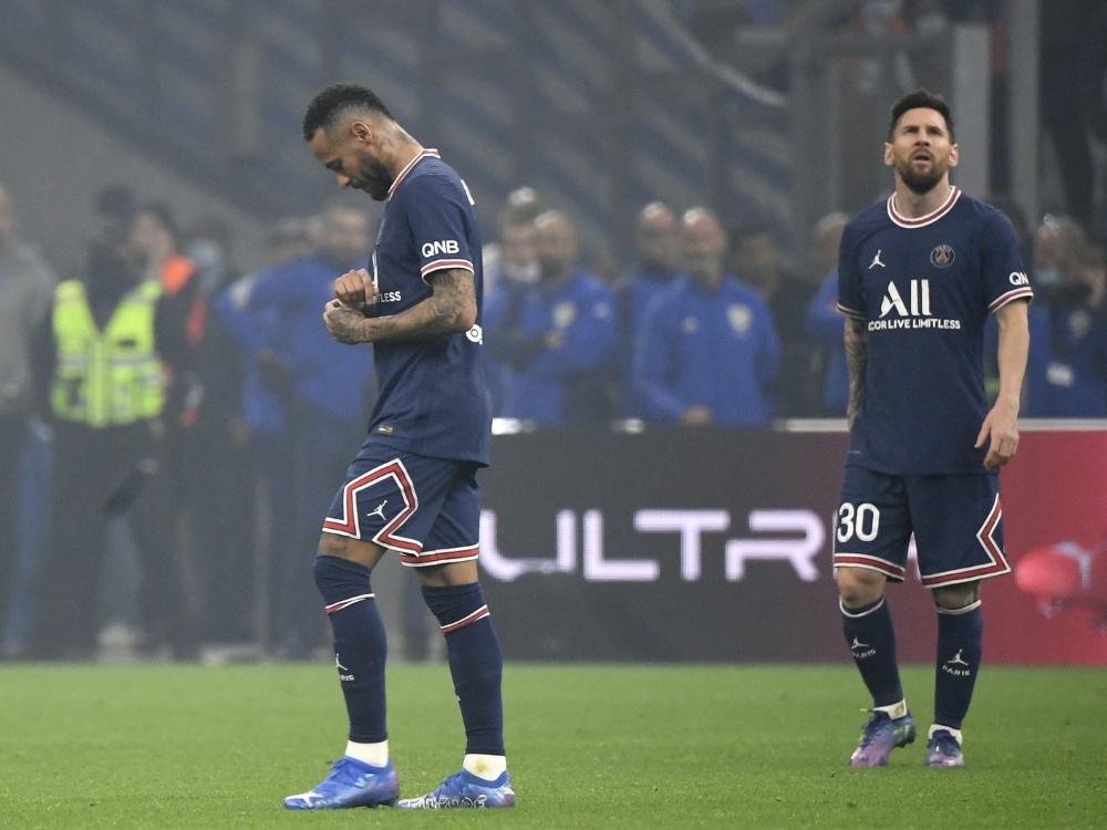 Kein Sieg für die Pariser Fußballstars (Foto: SID)