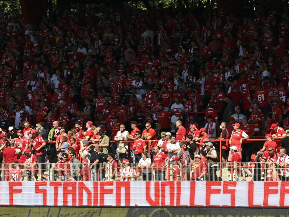 Union Berlin wieder mit 75 Prozent Stadionauslastung (Foto: SID)