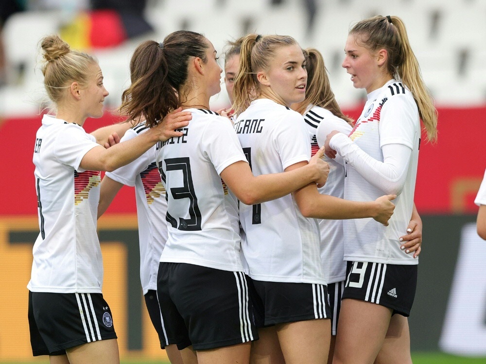 7:0-Erfolg für die deutschen Fußballerinnen (Foto: SID)