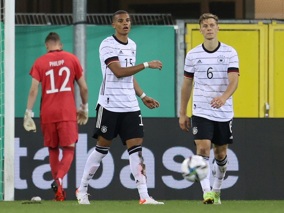Bereits nach 15 Minuten lag die deutsche U21 0:3 zurück (Foto: SID)