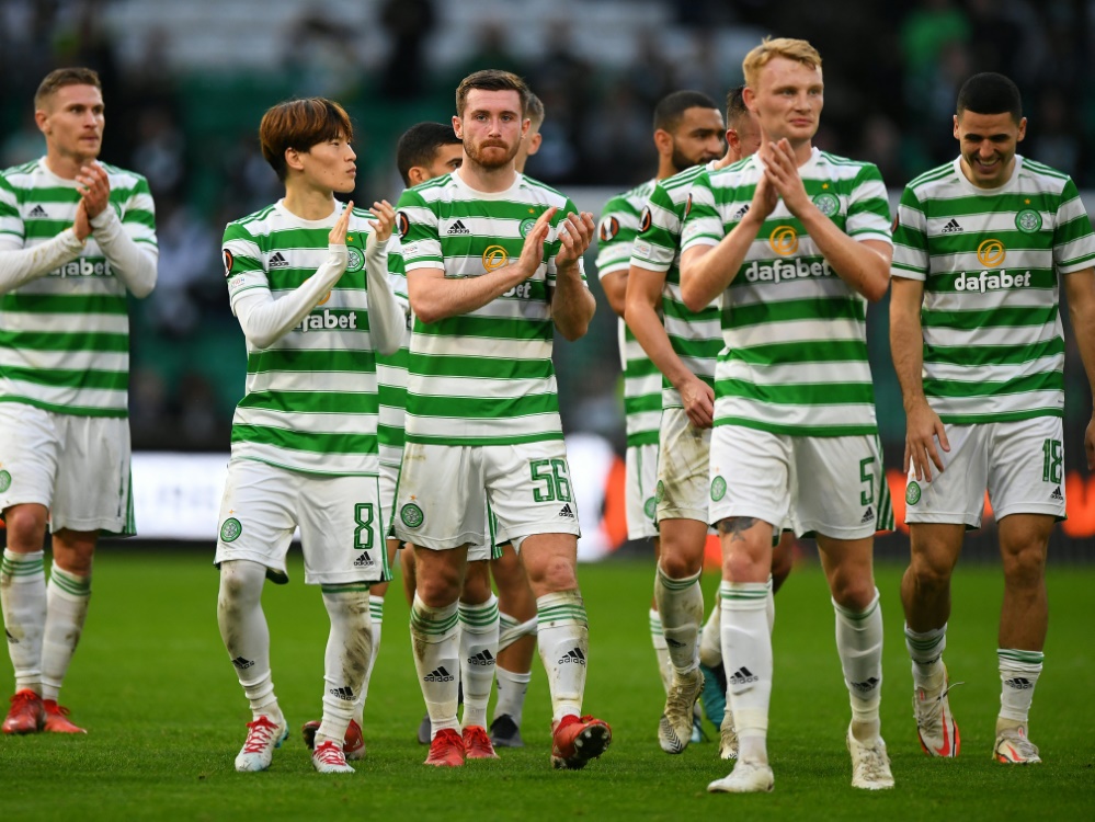 Celtic Glasgow zieht ins Ligapokal-Finale ein (Foto: SID)