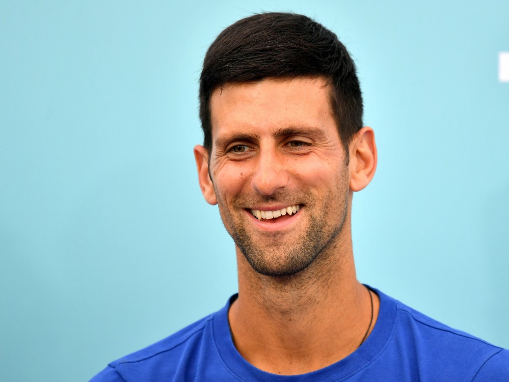 Djokovic zeigt sich als großer Haaland-Fan (Foto: SID)