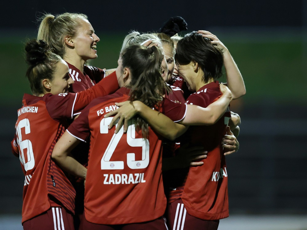 Sieg für die Bayern-Frauen (Foto: SID)