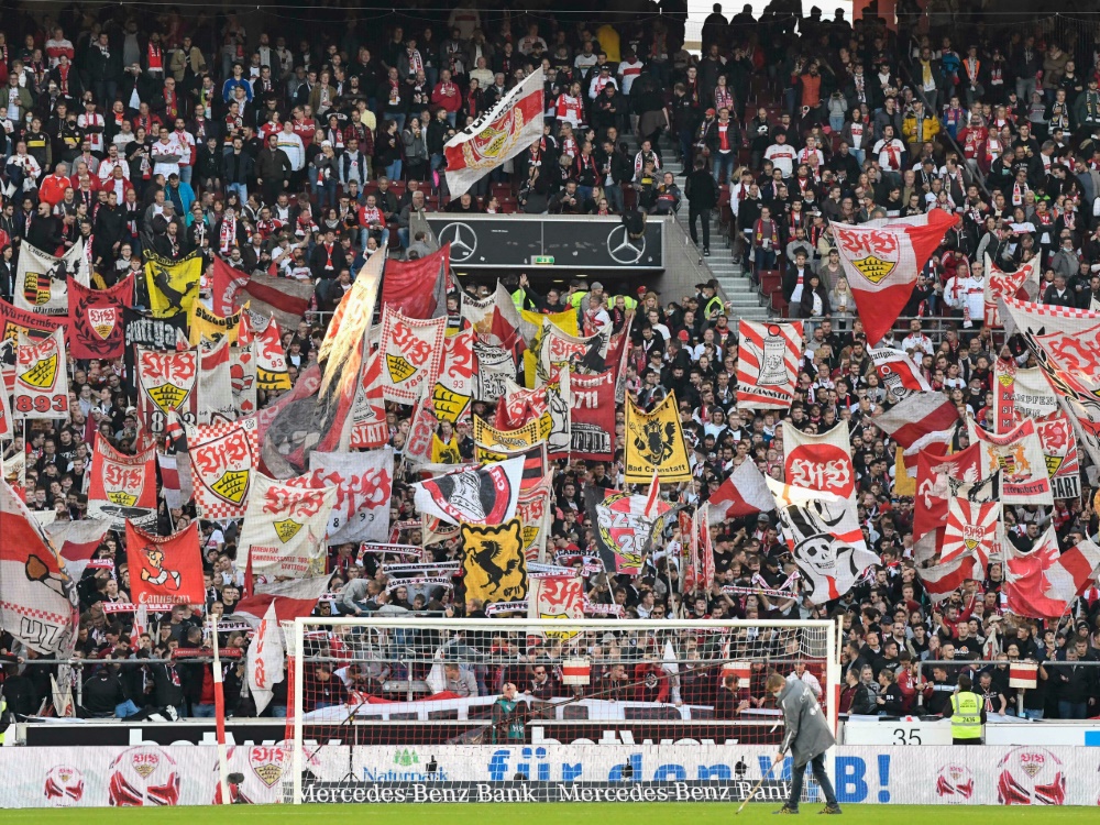 So soll es bleiben: Volle Ränge beim VfB Stuttgart. (Foto: SID)