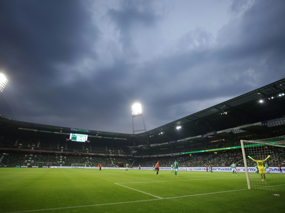 Werder Bremen reduziert Zuschauerkapazität um 25 Prozent (Foto: SID)