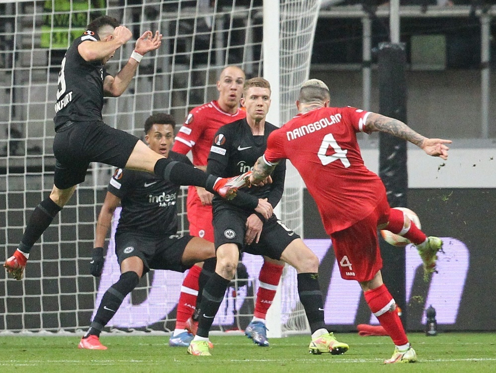 Eintracht Frankfurt verpasste vorzeitigen Gruppensieg (Foto: SID)