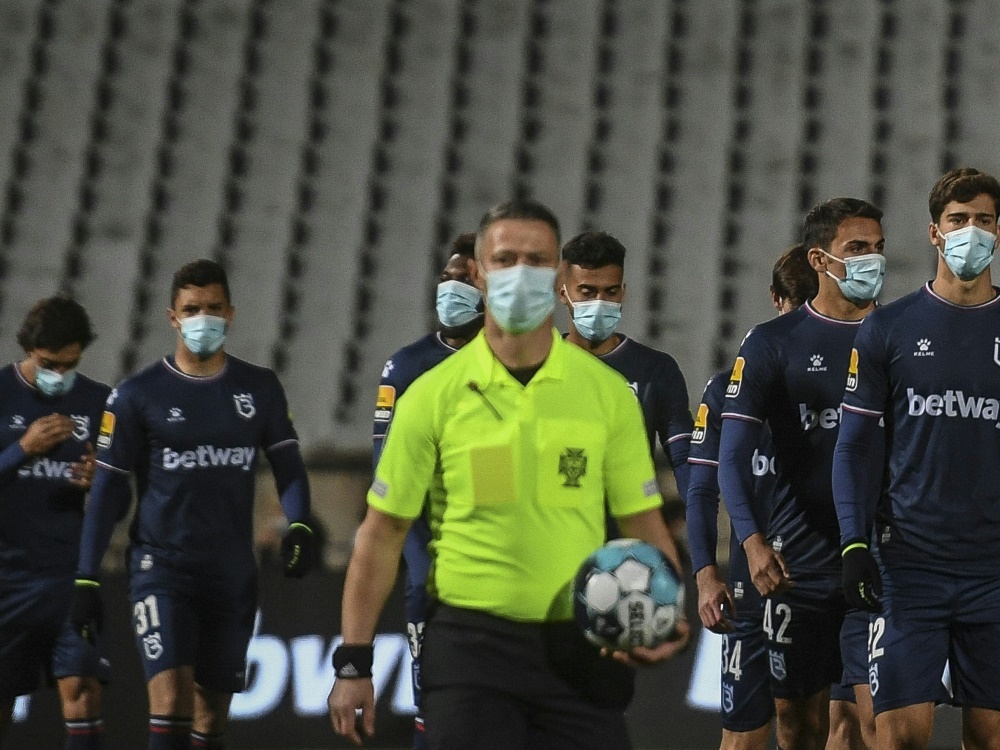 Das Derby gegen Benfica fand trotz der Infektionen statt (Foto: SID)