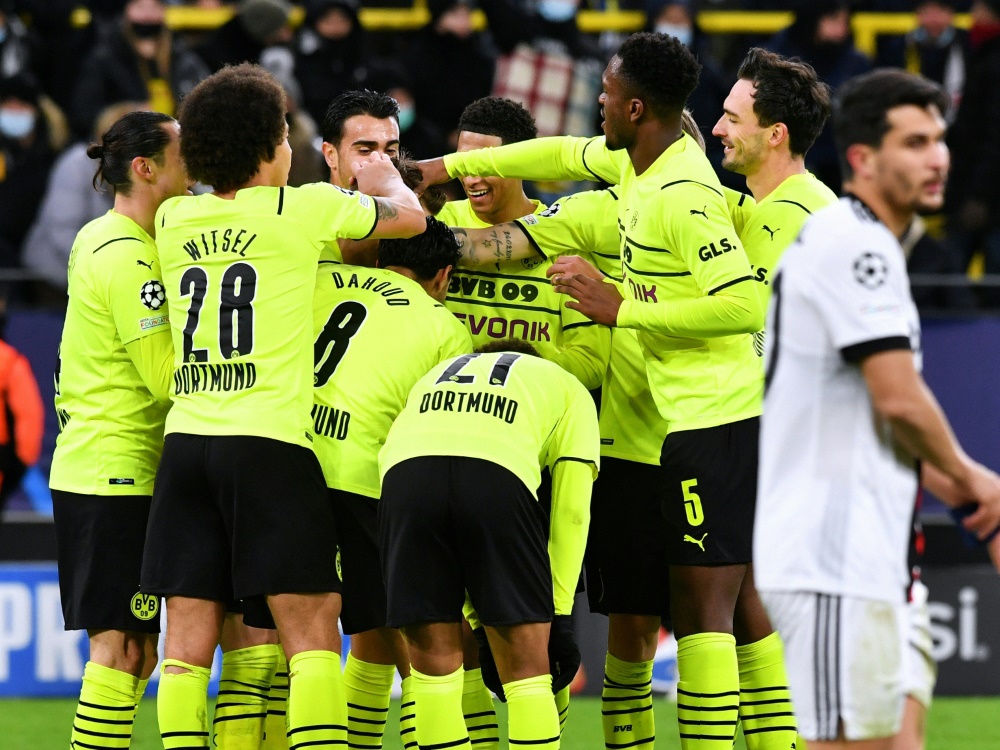 Borussia Dortmund gewinnt gegen Besiktas Istanbul (Foto: SID)