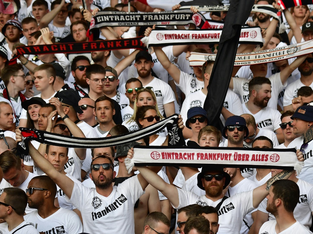 Die Fans von Frankfurt durften 2018 nicht nach Marseille (Foto: SID)