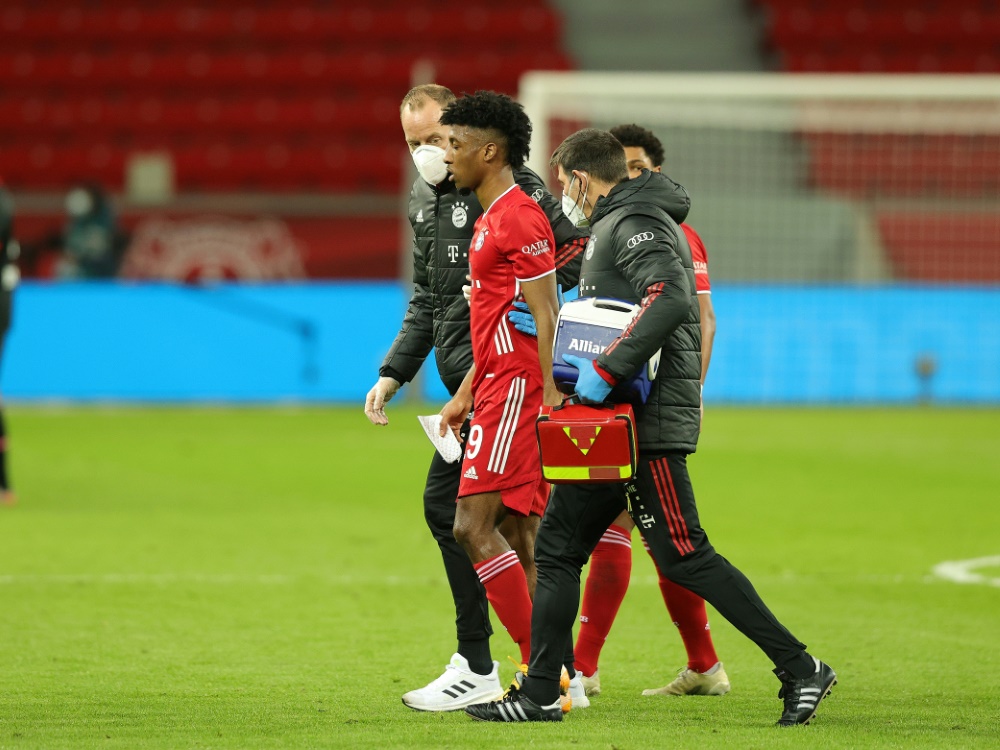 Coman wurde gegen Leverkusen verletzt ausgewechselt