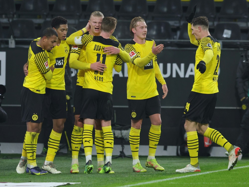 Dortmund gewinnt souverän gegen den SC Freiburg (Foto: SID)
