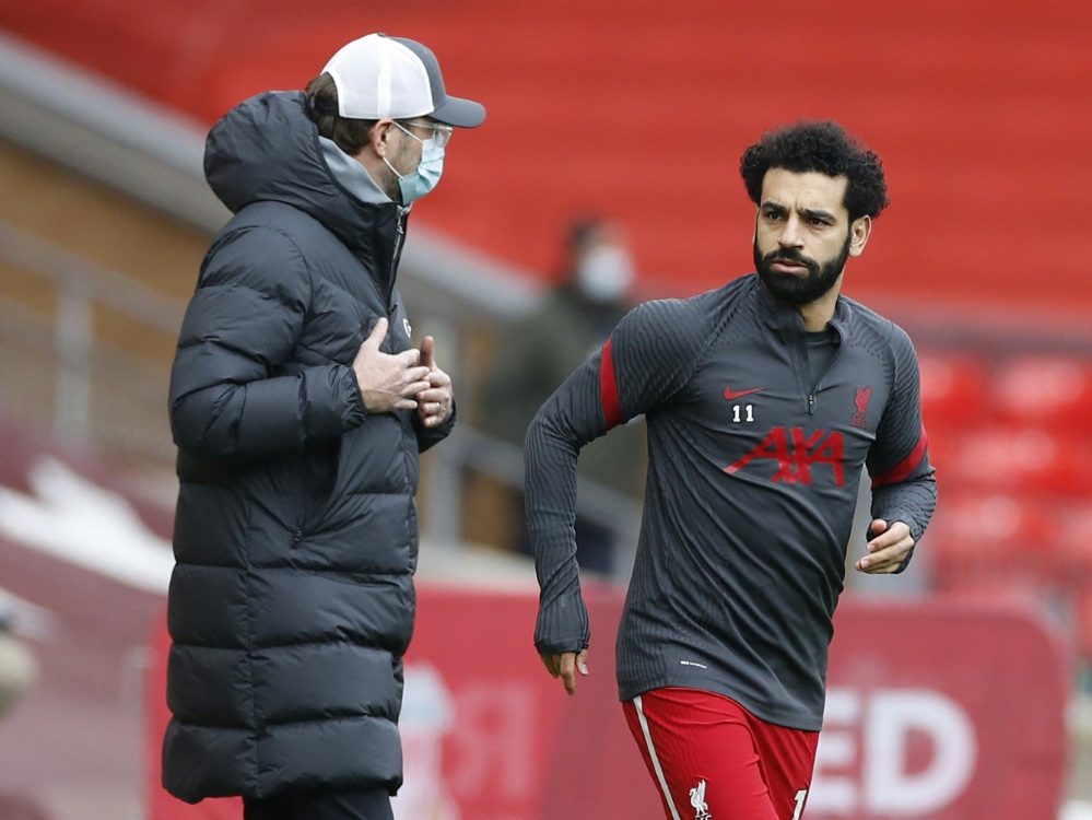 Salah-Verbleib: Jürgen Klopp zuversichtlich (Foto: SID)