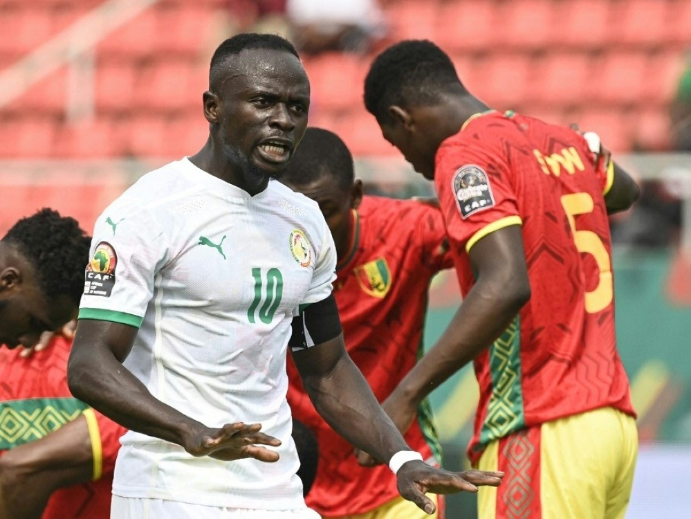 Sadio Mane steht mit dem Senegal im Achtelfinale (Foto: SID)