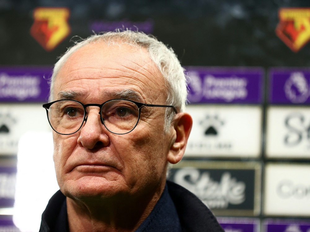 England: Claudio Ranieri muss beim FC Watford gehen (Foto: SID)