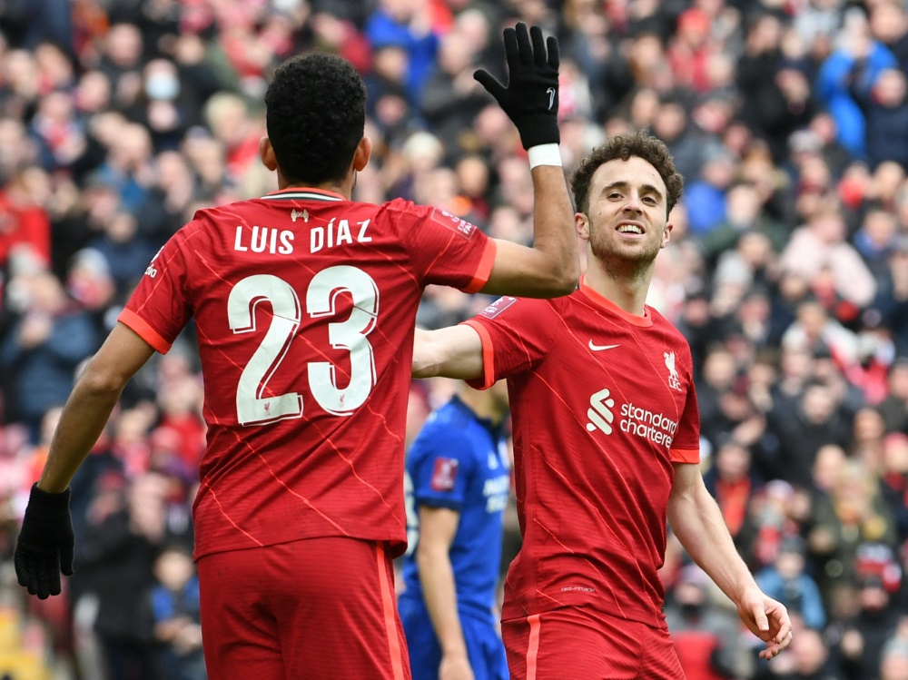 Bei Diaz-Debüt: Liverpool souverän eine Runde weiter (Foto: SID)