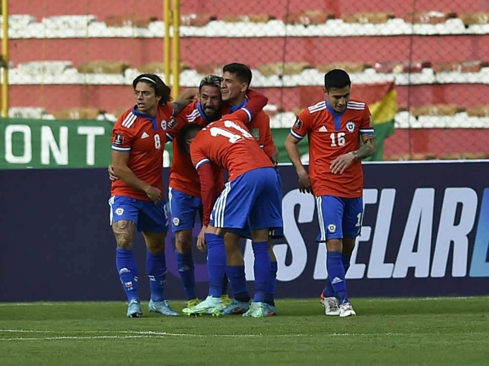Chile gewinnt mit 3:2 in Bolivien (Foto: SID)