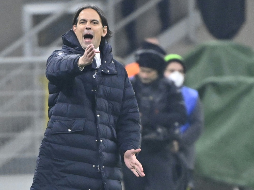 Inzaghi nach Schiedsrichterbeschimpfung gesperrt (Foto: SID)