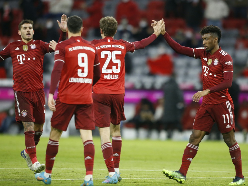 Bayern München will in Bochum Tabellenführung festigen (Foto: SID)