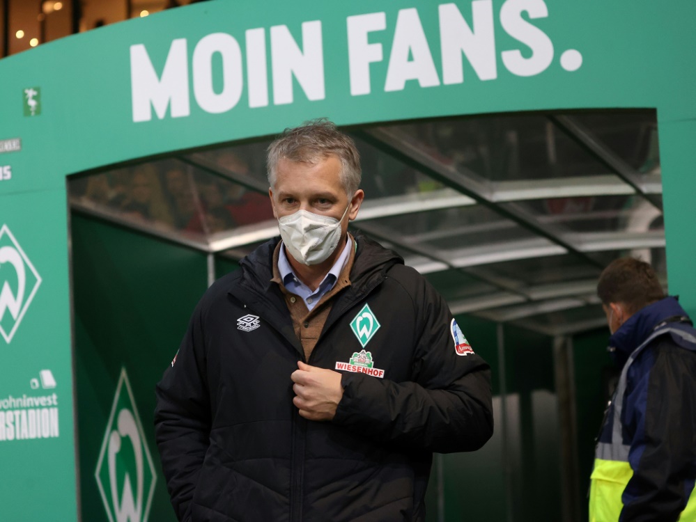 Frank Baumann verlängert bei Werder bis 2024 (Foto: SID)