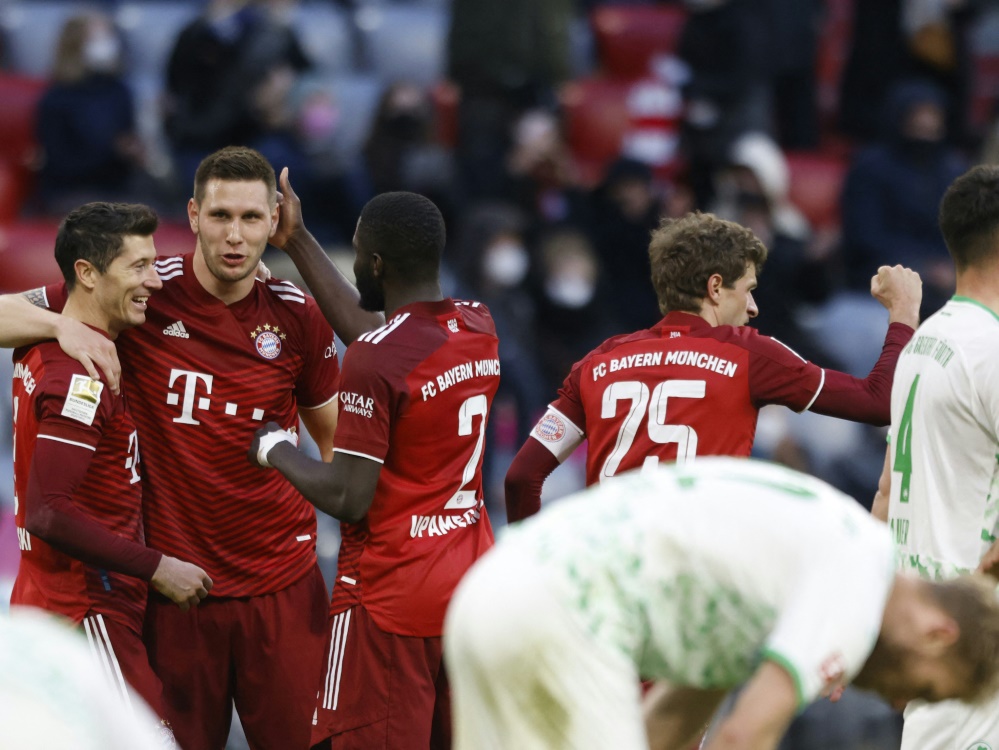 Bayern München bezwingt Fürth mit 4:1 (Foto: SID)