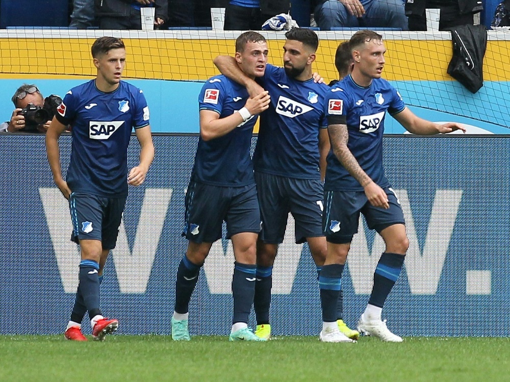 Hoffenheim läuft gegen Bochum mit Sondertrikot auf (Foto: SID)