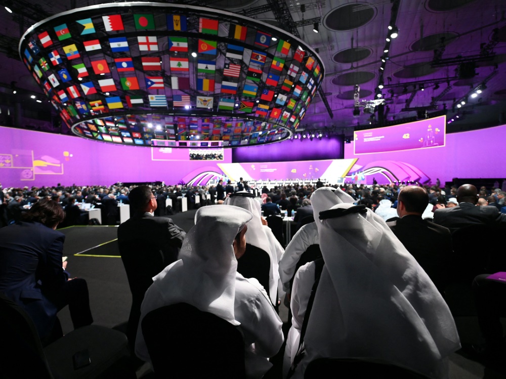 Kongress des Fußball-Weltverbandes FIFA (Foto: SID)
