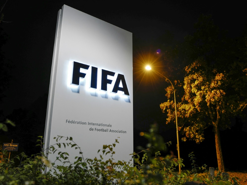 Die FIFA-Zentrale wurde Ziel einer Protestaktion (Foto: SID)