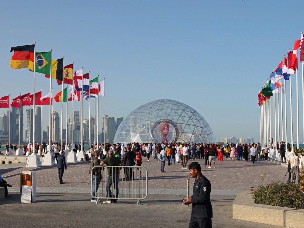 WM in Katar sorgt weiter für große Kritik (Foto: SID)