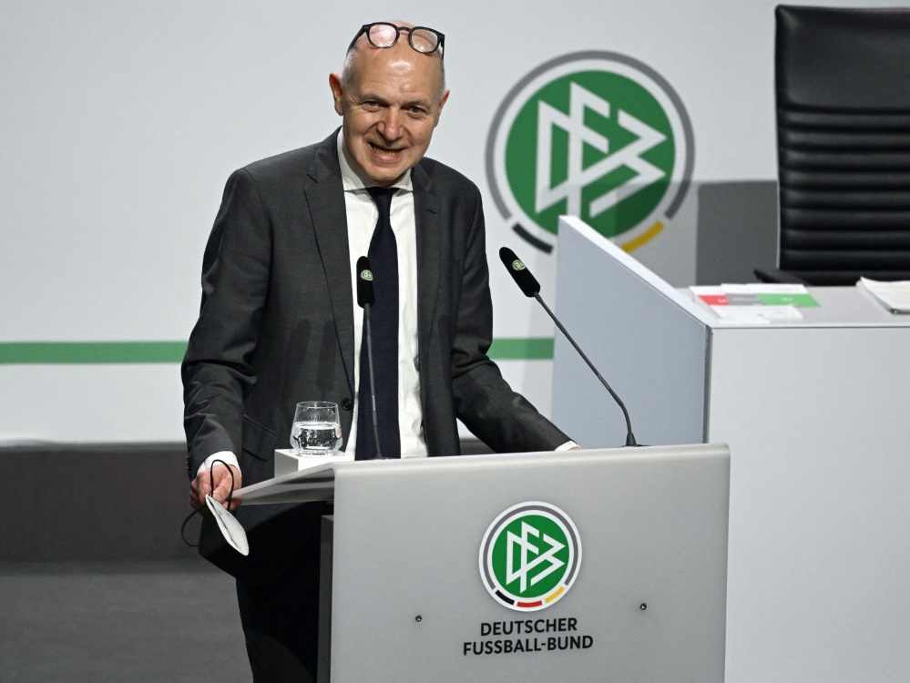 Neu an der Spitze des DFB: Bernd Neuendorf (Foto: SID)