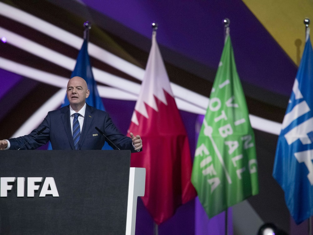 FIFA begrüßt UN-Resolution zur Katar-WM (Foto: SID)