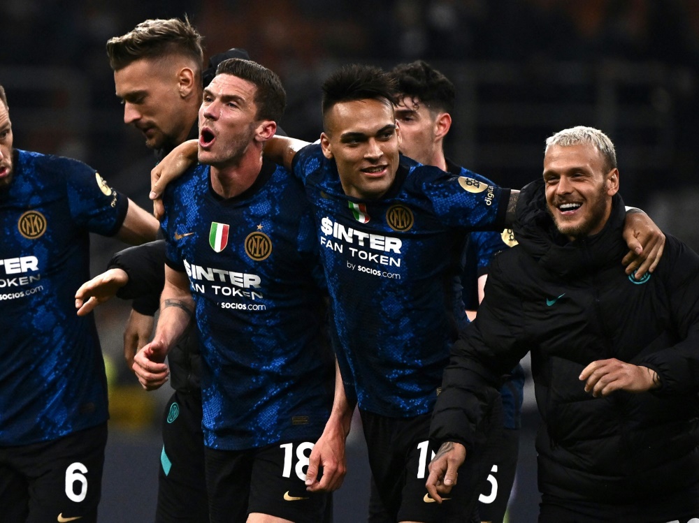 Inter Mailand erobert vorerst die Tabellenführung (Foto: SID)
