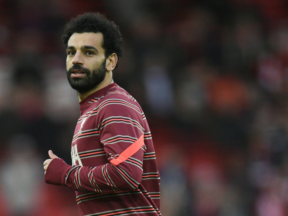 Salah hat noch ein Jahr Vertrag in Liverpool (Foto: SID)