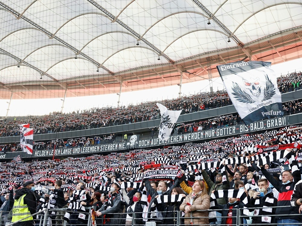 Die Eintracht hat nun die fünftmeisten Mitglieder (Foto: SID)