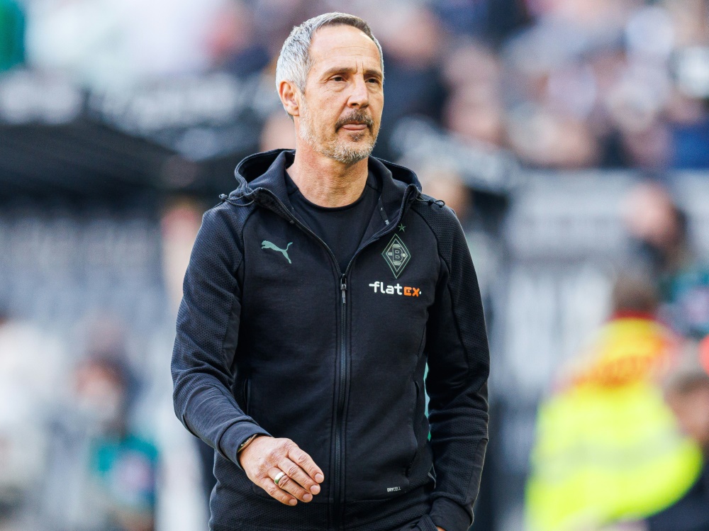 Adi Hütter verlässt die Borussia nach nur einer Saison (Foto: FIRO/FIRO/SID)