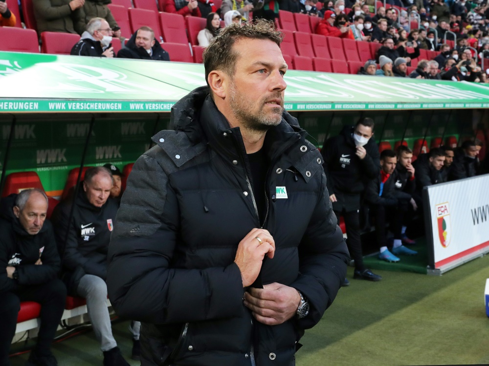 Markus Weinzierl verlässt den FC Augsburg (Foto: FIRO/FIRO/SID)