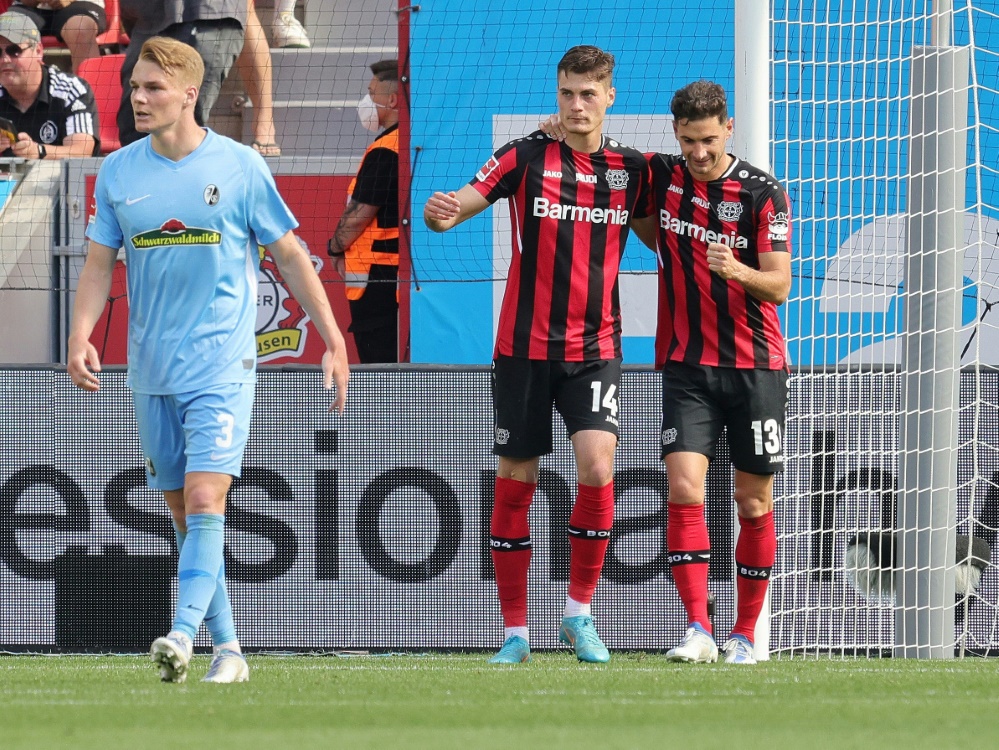 Leverkusen gewinnt - Freiburg verpasst CL (Foto: FIRO/FIRO/SID)