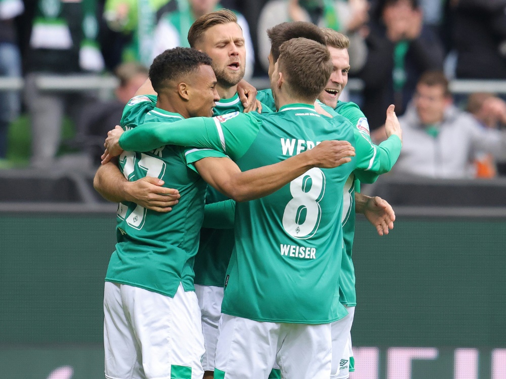 Fans rechnen mit Werder Bremen als zweitem Aufsteiger (Foto: FIRO/FIRO/SID)