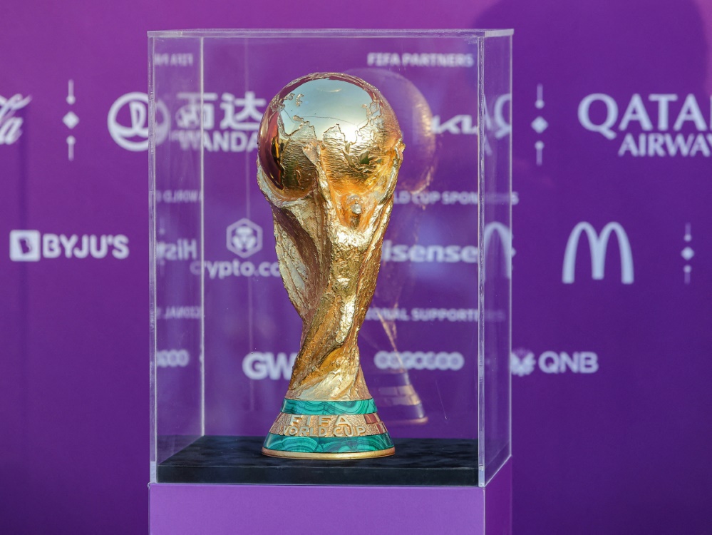 Bündnis ProFans erneuert Kritik an Fußball-WM in Katar (Foto: AFP/SID/KARIM JAAFAR)